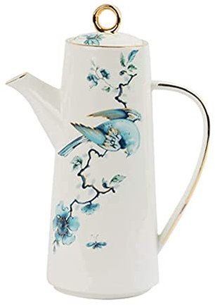 NTTNL Aceitera Dispensador de Aceite y vinagre, vinagrera de Porcelana de cerámica con Juego de Botellas, con Pico vertedor a Prueba de Fugas Cocina