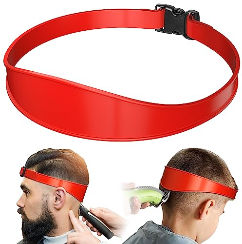 AOMGD Guida regolabile per tagliare i capelli e modellare la scollatura, sistema di taglio dei capelli fai da te, rasatura e mantiene un'attaccatura dei capelli pulita e dritta, strumento facile da
