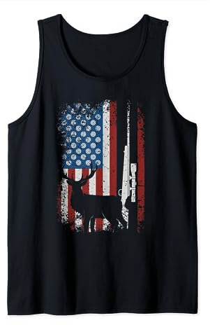 Jäger Hirsch Elch Bock jagen Elkaholic Tank Top