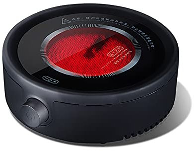 LeGDOr Nueva Mini Cocina eléctrica de cerámica, Cocina de Inducción doméstica, Caldera de Agua eléctrica silenciosa (Blanca)