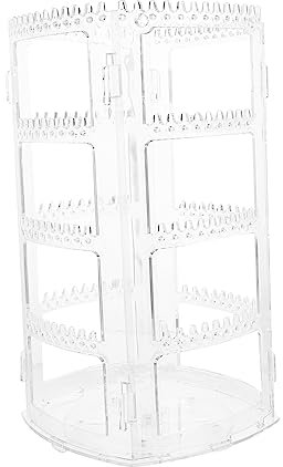 Cabilock Ohrringhalter Schmuckständer Faltbarer Halskette Display Rack Hängen Schmuck Organizer Kompatibel Für Frisiertisch Nachttisch Schminktisch