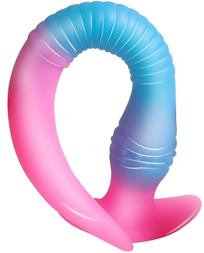 Extra Large Dildo Anal Sex Toys Soft Long Dildo for G-Spot and Prostate Massager, Monster Dildo Silicone Adult Toys with Suction Cup, Giant Dildo Butt Plug Fantasy Dildo for Men and Women (22.4 in)