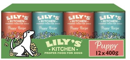 Lily's Kitchen Natural Puppy Wet Dog Food Multipack Grain-Free Recipe 12 x 400g
