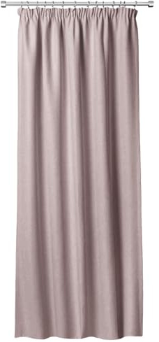 Rollmayer LuxShade Exklusiv Universalband Rosa Terrakotta B140xH150 1 Stück | Verdunkelungsvorhang, Thermovorhang, Blickdicht, Pflegeleicht
