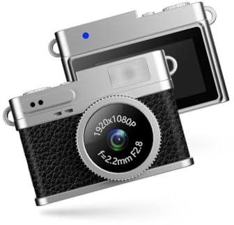 Retro Mini Thumb Camera Portable Student Digital Camera HD Recording Can Photos Camera Small Photo Take