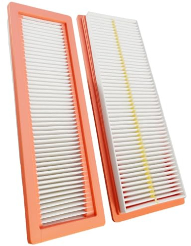 2PCS Cabin Air Filter Fit for John Deere 1010E 1070E 1104 1204 Forwarder Loader and Tractor Replace PA5768 WP10188 AF55779 1535058