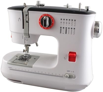Máquinas De Coser Overlock Automáticas, Máquina Bordado Escritorio Pequeña Eléctrica For El Hogar, Gruesa Multifuncional For Comer(B)
