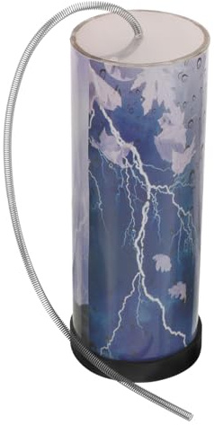 Veemoon Instrument de Percussion Tube de Tambour Tonnerre Bleu pour Garçon et Filles, Jouet Musical Éducatif, Effet Sonore Tonnerre, Apprentissage Maternelle, Instrument à Ressort