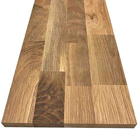 Sticker Design Shop Leimholzplatten Leimholzplatte Leimholz Eiche 18mm Verschiedene Größen (400x800mm 100€/qm)