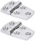 9Tong Hardware Montaje Puerta Bisagra Acero Tarea Pesada Bisagra Para Barco Acero Gabinete Plataforma Bisagra Acero Inoxidable Marina Garaje 2pcs 38 mm x 57 mm