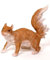 Eichhörnchen Stehend lebensgroß Gartenfigur Dekoration Tierfigur Figur 131