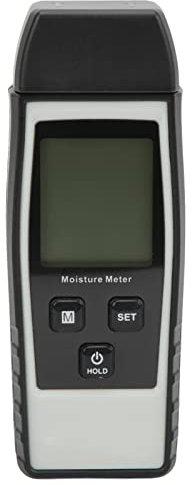 Digitales Holzfeuchtemessgerät, Digitales Feuchtigkeitsmessgerät, Wasserlecksucher Feuchtigkeitsdetektor für Holz, Brennholz, Wände, Papier, Boden, Gips