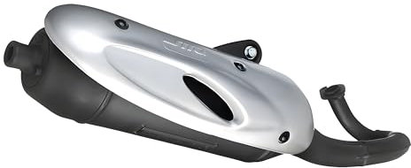 Impianto di scarico completo LeoVince SITO, acciaio per Kymco Agility 50 4T RT 12/Baotian Rebel 49