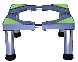 Bandejas de suelo ajustables de 400 kg para lavadoras y secadoras de alta calidad, base universal con patas a prueba de humedad, 24-27 cm, pedestales y marcos resistentes