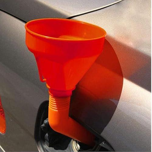 Entonnoir De Carburant Universel en Plastique pour Voiture avec Filtre Et Extension Flexible Rallonge De L'entonnoir De Voiture pour Eau Huile Liquide De Refroidissement