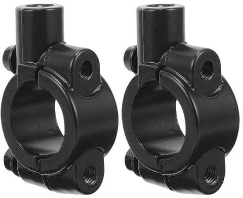 Gatuida 2stücke Motorradspiegel Halterung Metall Spiegelklammern Für Motorradlenkerklemme Fahrrad Zubehör Spiegelhalterung Motorradspiegeladapter Seitenspiegel
