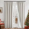 MIULEE 100% Cortinas Opacas 2 Piezas 140 x 260 cm, Color Natural Efecto Lino Cortinas Dormitorio con Cinta Fruncidora Anti Luz Cortina Termica Aislantes Frio y Calor para Salon