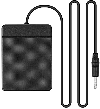 Solinder Sustain-Pedal 3,5-mm-Schnittstelle Kompaktes Sustain-Pedal Universelles Einzelpedal für Musikinstrumente Tragbares Roll-Up-Klavier Elektronische Tastatur Elektronische Roll-Up-Trommel