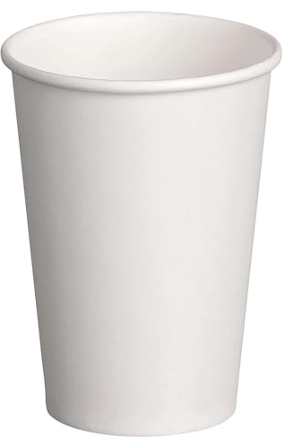 MyPapp 400 Stück Pappbecher 200ml Made in Germany Premium Kaffebecher Einweg Automatengeeignet| 100% Dicht | weiss