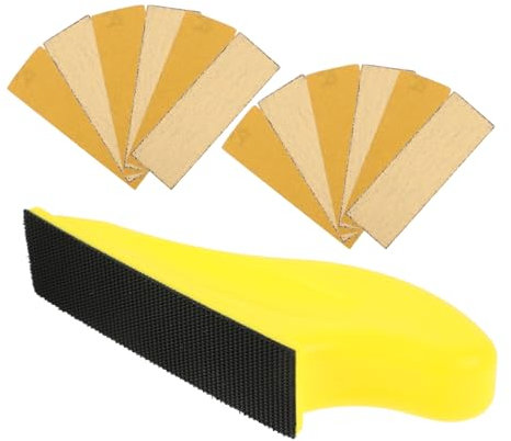 Homoyoyo Sanding Block Set Sandpaper Pads for Woodworking Diy Crafts Furniture Restoration Portable Micro Sander Kit for Wood Crafts