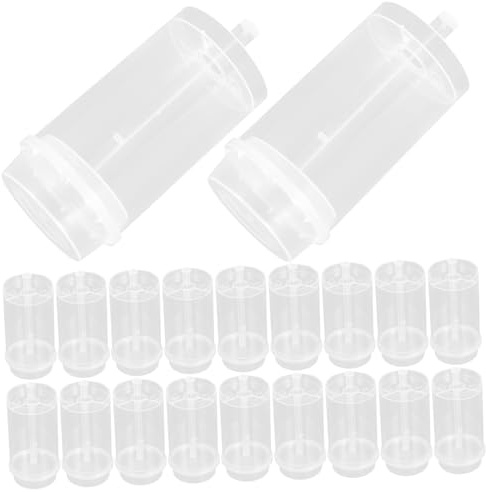 ABOOFAN 30Pièces Moules à Gâteau Poussés Rond Outil de Décoration pour Gâteaux DIY Pâtisserie Accessoires pour Crèmes Glacées et Gâteaux Fromage