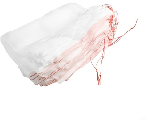 Sacs de protection en nylon avec maille respirante et cordon de serrage, conçus pour protéger les plantes et les fleurs des mouches des fruits, des oiseaux et des insectes de juin (45 x 30 cm)