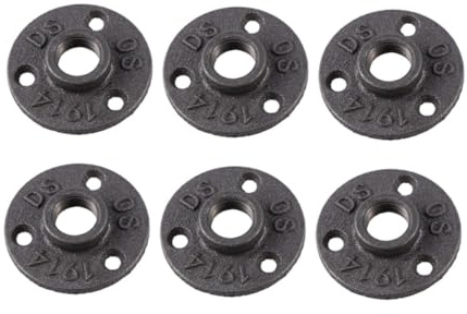 iplusmile 12piezas Fijación De Brida De Piso De Negro Color Negro Accesorio De Bricolaje Para Coche