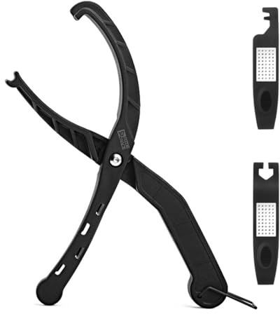 HOUSON 3er Set Reifenheber aus Nylon - Robuste Montageheber für Fahrradreifen mit integriertem Verschluss