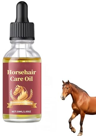 Hästhårsglansolja,30 ml Ekvint balsam,Glansolja ger strålande lyster för hästar | För Man Och Svans Samt Slät Päls Rykt Rengöring Konditionering