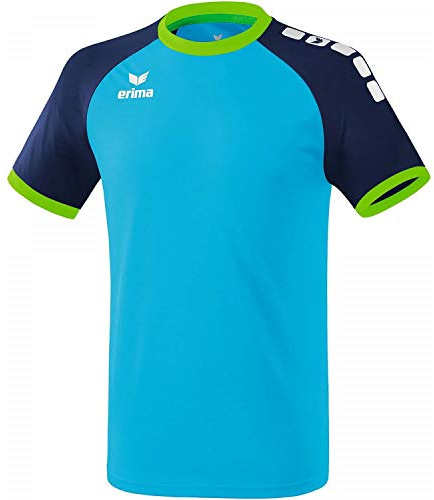 Erima Herren ZENARI 3.0 Trikot (6131904), Curacao/New Navy/Green Gecko, M