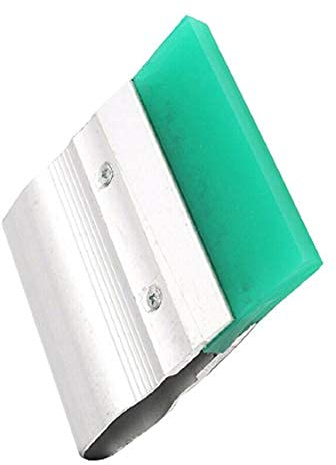 Aluminium Handle Rubber Blade Scraper Aluminium Silk Screen Printing Squeegee for Screen Printing 10cm V-Cut Blade