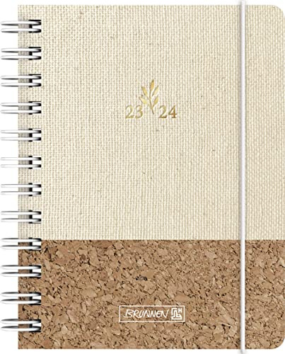 BRUNNEN Schülerkalender „Natural Neutrality“ 2023/2024 1 Seite = 1 Tag A6 natur