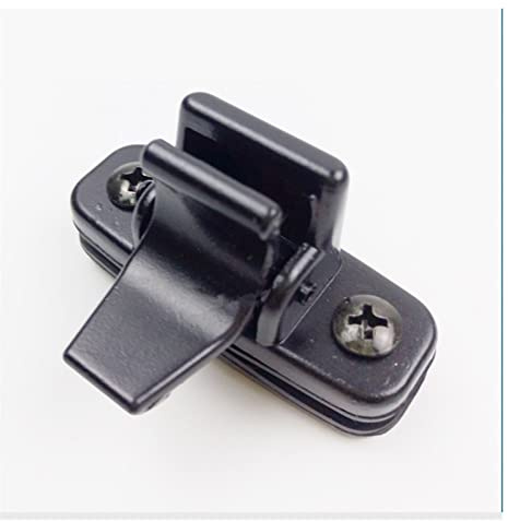ORAMAI Compatible avec Kobelco SK6075135140200 210 230 350-8 Pelle Verre Boucle Porte Fenêtre Coulissante Verre Clip Verrou Catch Pelle Accessoires