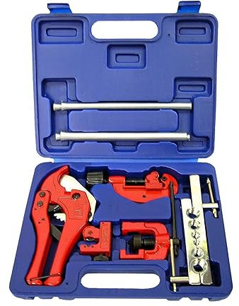 YASTA Cesoia Pinza Tagliatubi Kit 9 Pz Bordatura Per Tubi Piegatubi Cartellatrice 6243