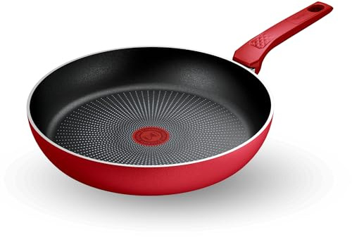 Poêle Antiadhésive 28cm Rouge - C2890602
