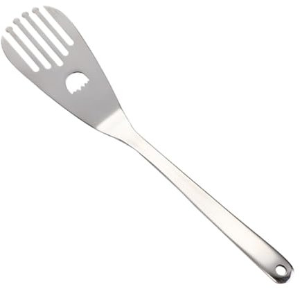 POPETPOP 2stücke Edelstahl Bratenschaufel Ergonomischer Küchenhelfer Für Steak Gemüse Und Kuchen Spülmaschinenfest Für Hobbyköche Und Profis Mit Praktischem Aufhängeloch