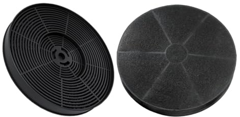 EVAYP 2x Aktivkohlefilter passend für Exquisit CF100 1010035, PKM CF100 C04, Respekta MIZ0031, Bomann KF568 Küchenhauben
