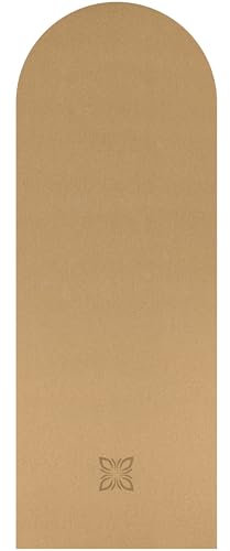 OMNANA® CORKY™ Kork Yogamatte – Rutschfest & nachhaltig – Naturkork-Oberfläche mit Naturkautschuk für Yoga, Pilates & Fitness – Gymnastikmatte für Sport & Entspannung – 190x70cm, 4mm dick