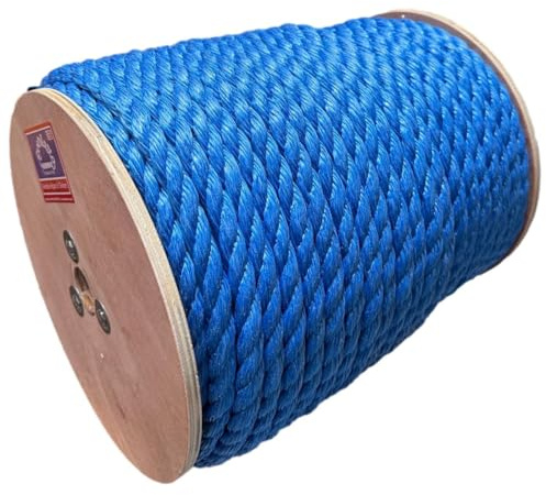 100M TRADE REELS EVERLASTO BLUE POLYPROPYLENE POLY ROPE 6MM 8MM 10MM 12MM 14MM (16MM)