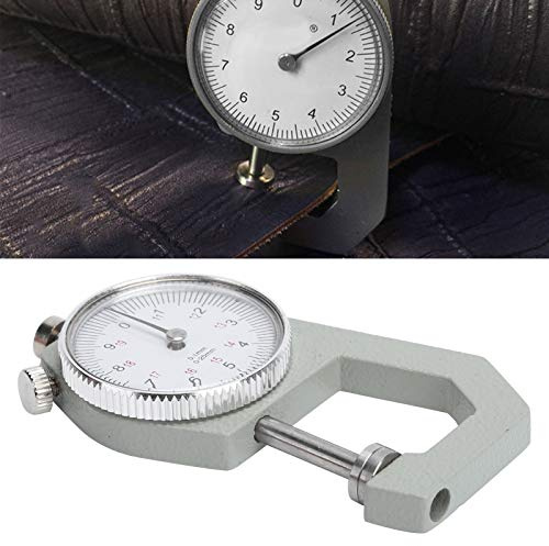 Tyenaza Misuratore di spessore 0‑20 mm, Tester accurato per la misurazione dello spessore, per carta per orologi da gioielleria, lamiera, carta e altri piccoli oggetti