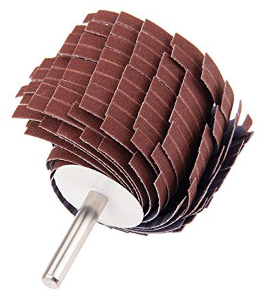 400 Grit 6mm Schmirgelleinen Schmirgelpapier Draht Fächerschleif Rad