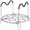 Steamer Rack Sottopentola Resistente al Calore con Manici in Silicone Compatibile 6 & 8 qt, Accessori Supporto per Pentola a Pressione