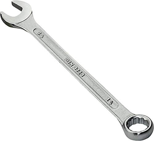 AERZETIX - Llave Plana combinada métrica 14mm - extremo abierto y anillo/ojo 12 lados - en acero CR-V para Apriete/Ensamble - Mango recta - DIN 3113 - Color plata - C45578
