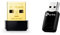 TP-Link Archer T2U Nano AC600 USB WLAN Stick Adapter (433MBit/s 5GHz, 200MBit/s 2,4GHz 802.11ac/n) schwarz/Gold & TL-WN823N WLAN USB Stick (300Mbit/s 2,4 GHz, Mini Größe Adapter)