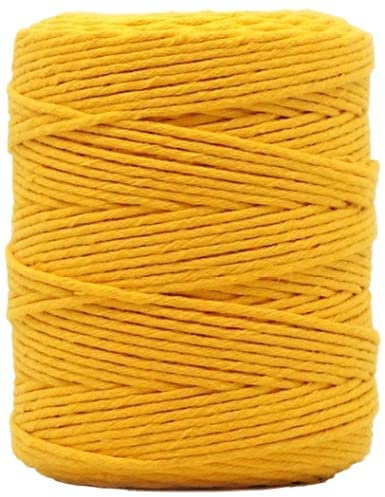 Ficelle de cuisine en coton, pour viande, légumes ou poisson, fil de cuisine alimentaire – Ficelle pour nouer, cuire ou griller, ficelle parfaite pour le bricolage.