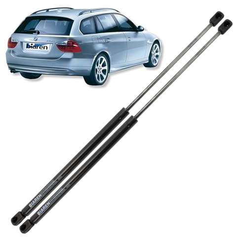 BIAREN Lot de 2 vérins à gaz pour hayon arrière pour BMW Série 3 E91 Touring 2004-2012 Système de levage 450 (N) 545 mm 51247127875