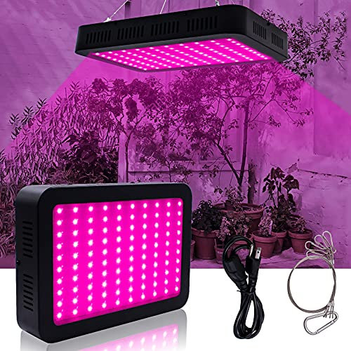SHALOLY LED Plant Grow Lights, 600W Plant Lights, LED Plant Lights, Indoor Planting, Sowing, Flowering And Fruit Growth Lights [Energy Efficiency Class A]