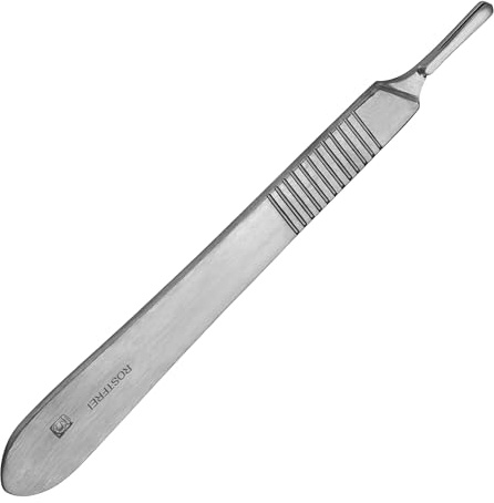 Shehadeh - Scalpel Holder - Figure 3 - Scalpel Handle No. 3 - Stainless Steel