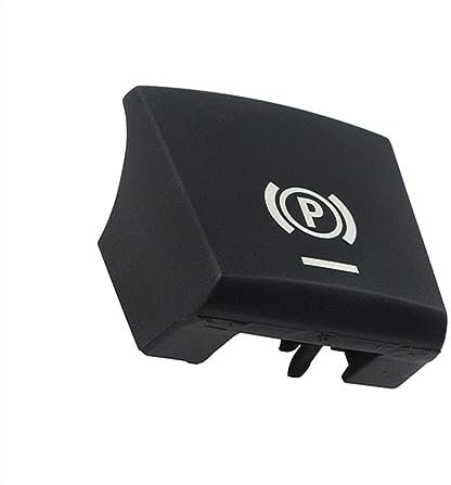Schalter Feststellbremse Kompatibel Mit 5 7 Series F01 F02 F07 F10 F11 F18 F30 2009–2017, Auto-Handbremse, Feststellbremse, P-Knopf, Schalterabdeckung, Dekoration 61312822518(2)
