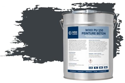 Wixx PU 150 Betonfarbe - RAL 7016 | Anthrazitgrau - 2,5L
